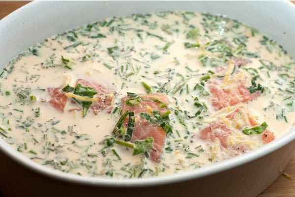 куски форели