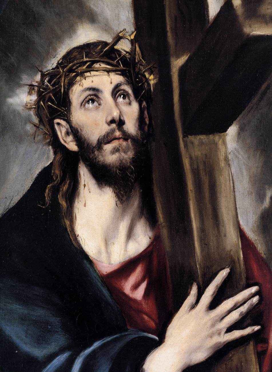 Картина «Христос на Кресте» руки Эль Греко