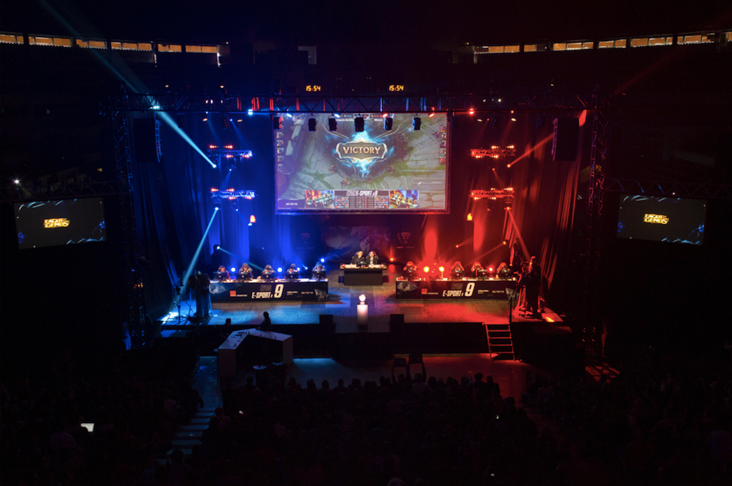 Финал чемпионата по игре LOL