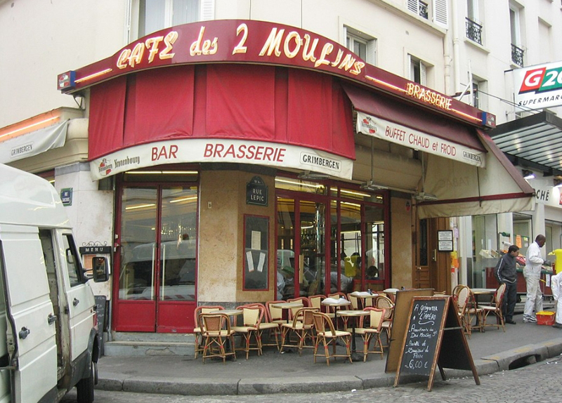 Кафе Cafe des Deux Moulins