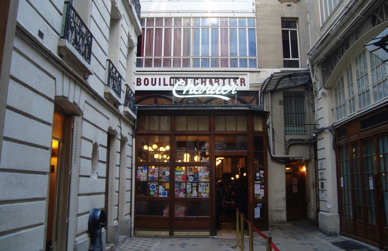 Кафе Le Bouillon Chartier