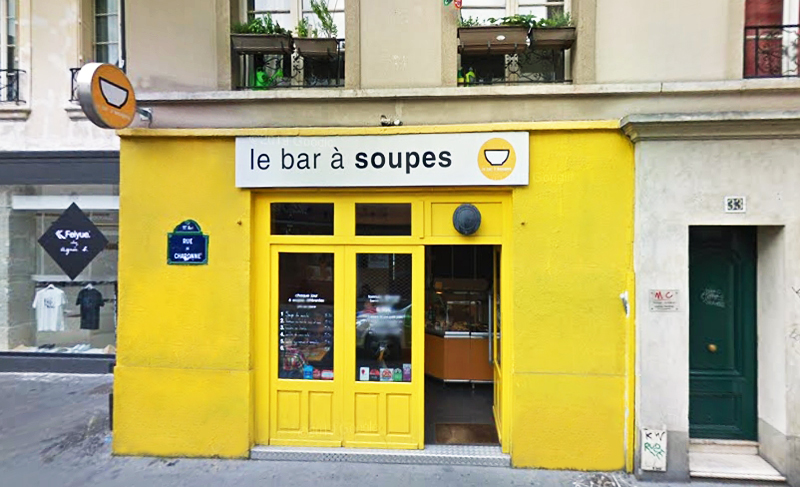 Кафе с супами Le Bar à Soupes