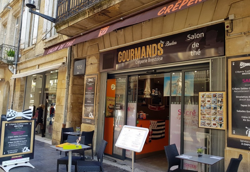 Creperie Gourmands в Бордо Блинная Creperie Gourmands