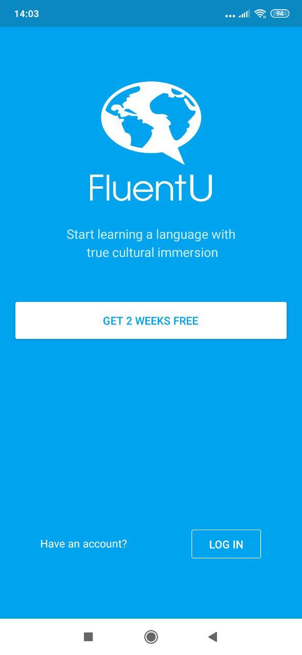Интерфейс FluentU