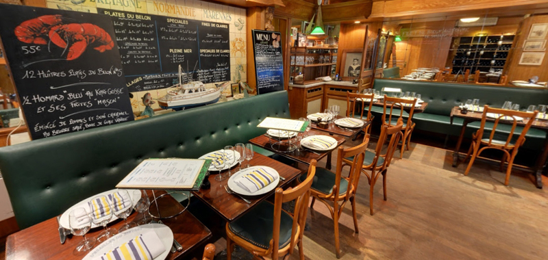 L'Ecailler du Bistrot внутри Интерьер L'Ecailler du Bistrot