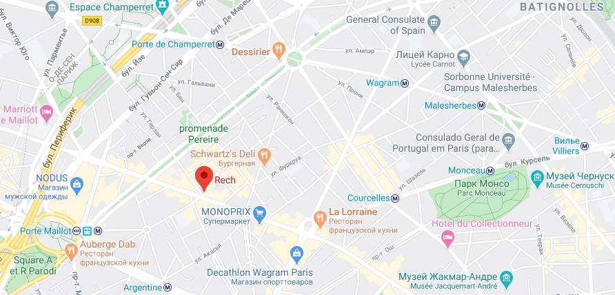 Le Rech на карте Где находится Le Rech