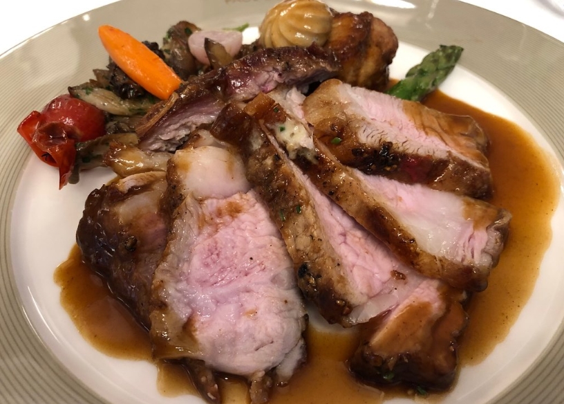 Мясное блюдо из Paul Bocuse Restaurant Блюдо из Paul Bocuse Restaurant