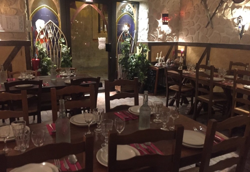 В ресторане L’Auberge du Tranchior Интерьер L’Auberge du Tranchior