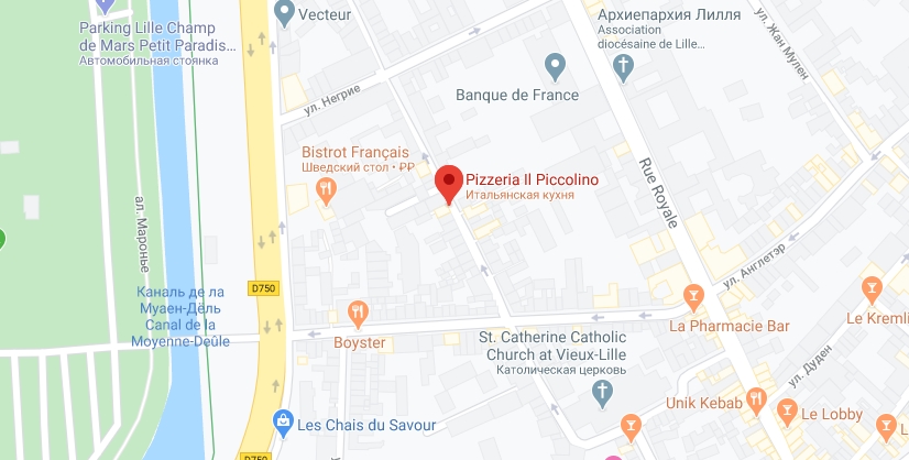 Где находится Il Piccolino Расположение Il Piccolino