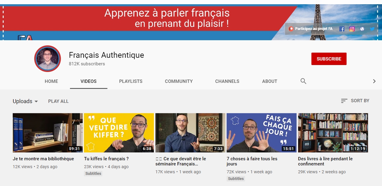 Блог Francais Authentique